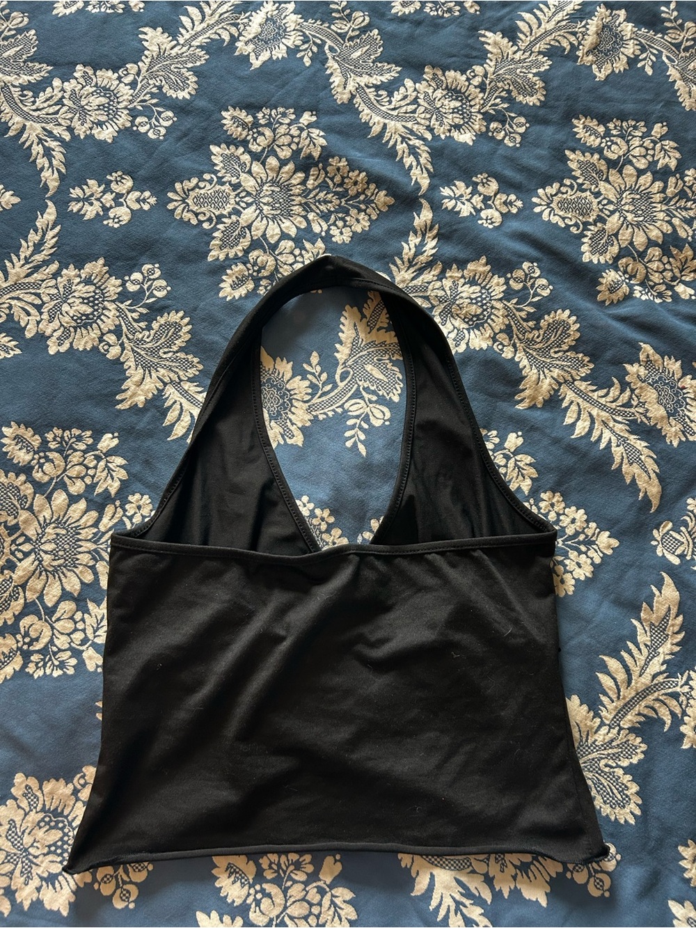 Black Women's Halter Crop Bag - Unbranded